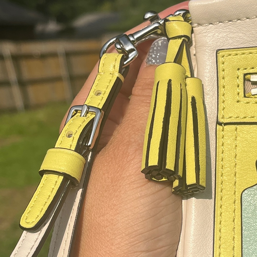 Coach Legacy Colorblock Clutch - Picture 3 of 6